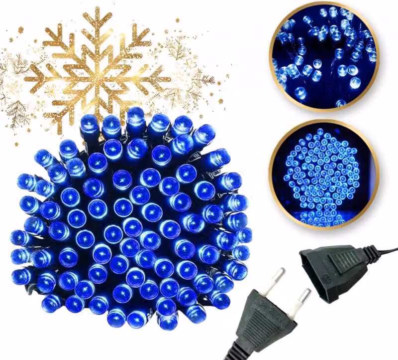 Luci LED blu per interni ed esterni 200 pz LAMP02N