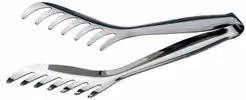 Pinza per spaghetti Piazza Effepi in acciaio inox color argento, Lunghezza: 23,5 cm