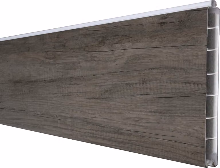 Sistema a innesto GroJa BasicLine PVC profilo singolo stretto monument_oak