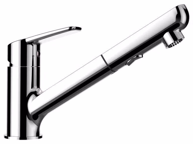 Miscelatore per lavello con doccia Schock DAJA cromo 522120CHR