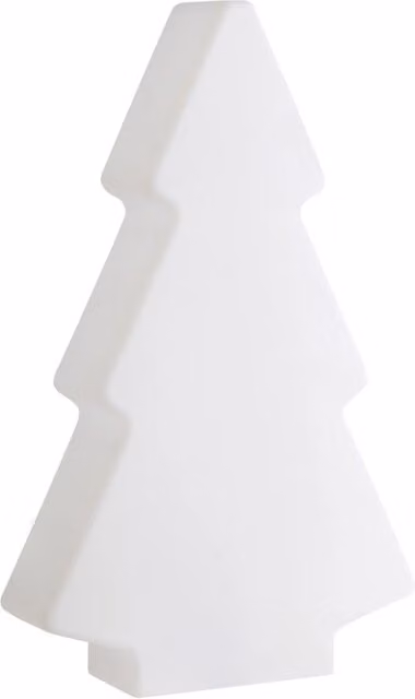 Lampada da terra LED Beliani IT per esterni con illuminazione RGB e telecomando, design moderno a forma di albero di Natale, colore bianco, protezione IP54 – 1