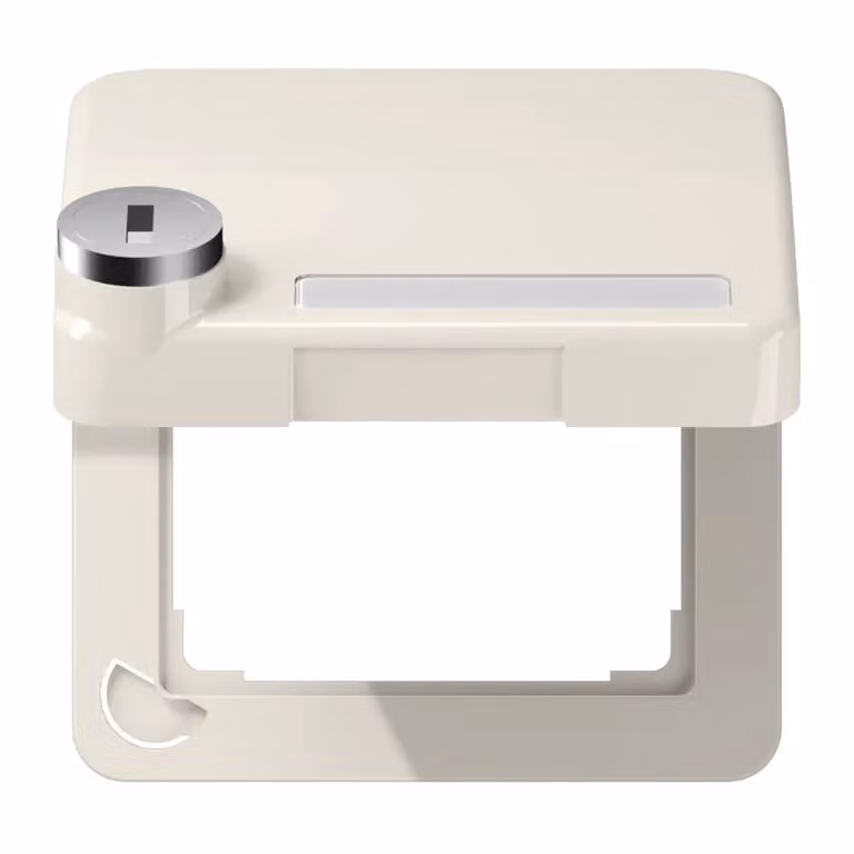 Jung CD590BFKLSL Coperchio ribaltabile con serratura di sicurezza