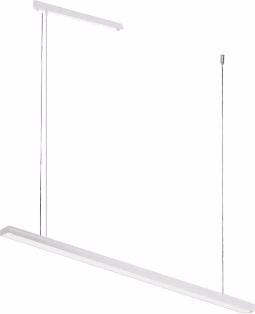 Lampada a sospensione LED Shilo HIATE 120cm bianca 24W 3000K