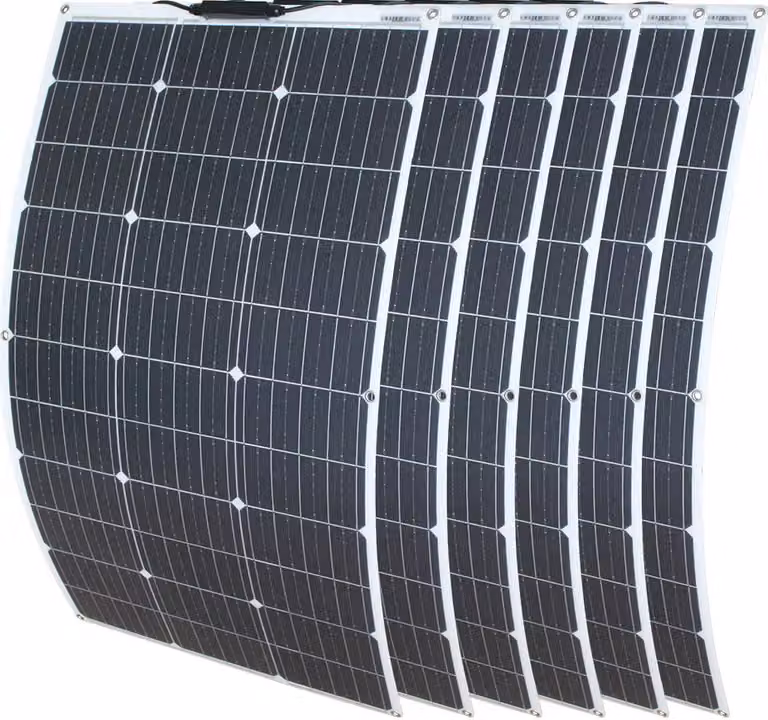 Pannello solare flessibile, potenza 100W, cella monocristallina, pannello solare 600w