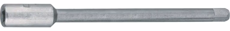 Prolunga per utensili DIN 377 a 4 facce, 3 mm, zincata, M3,5
