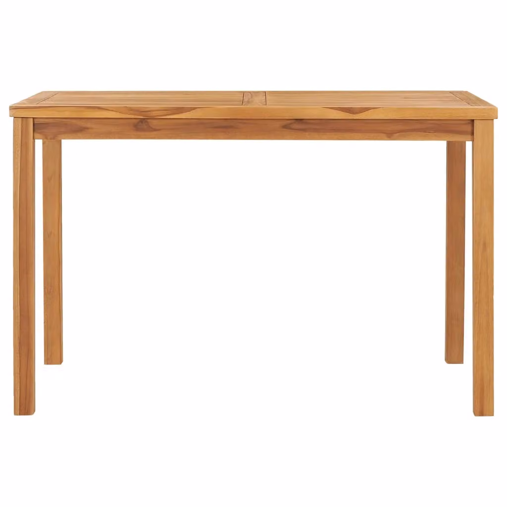 Tavolo da Pranzo per Giardino 120x70x77 cm in Massello di Teak
