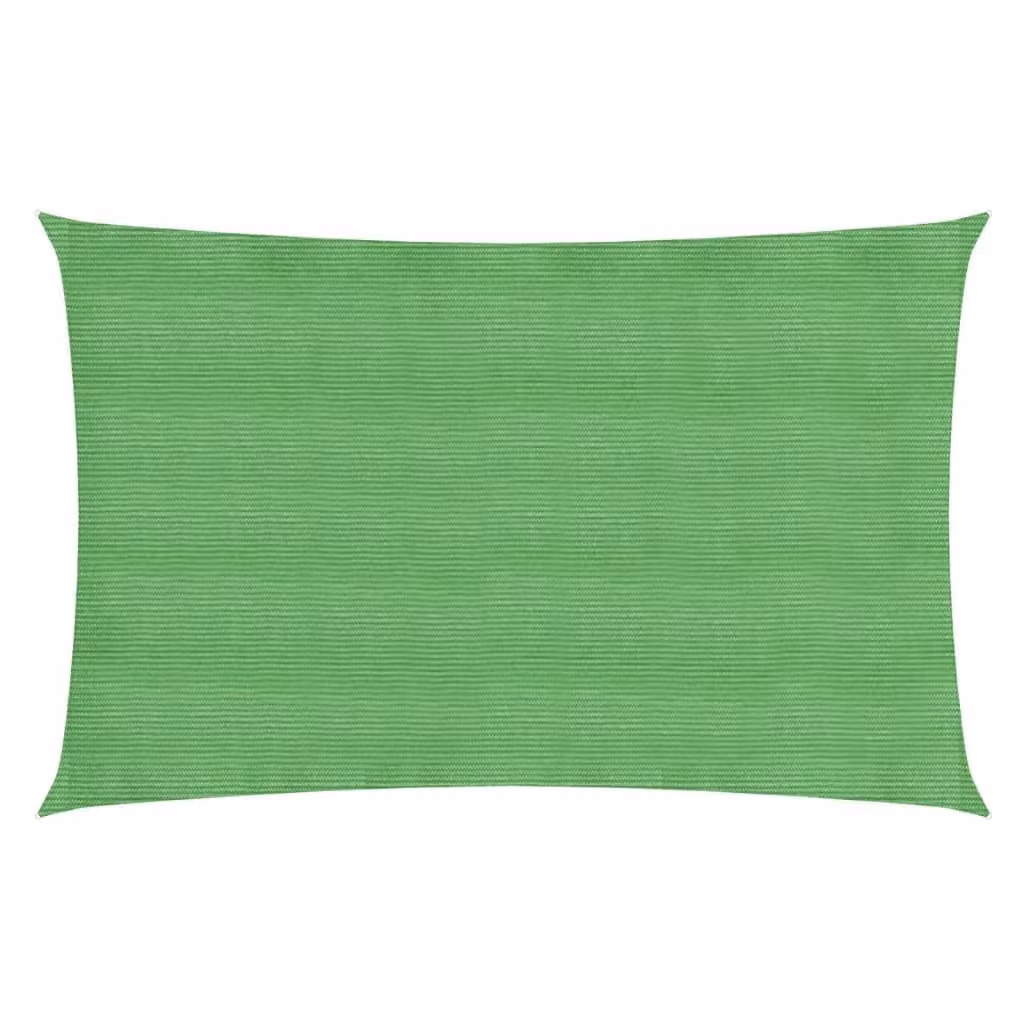 Tenda da sole The Living Store 160 g/m² verde chiaro 2x4,5 m HDPE