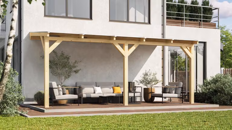 Copertura per terrazza 672 D x P x A 275 x 541 x 208