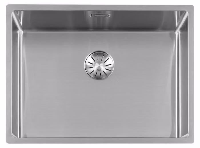 Lavello da cucina Togo, acciaio inossidabile, modello 55SP, dimensioni 590x440 mm