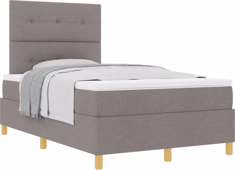Letto a molle con materasso Talpa 120 x 200 cm Tessuto