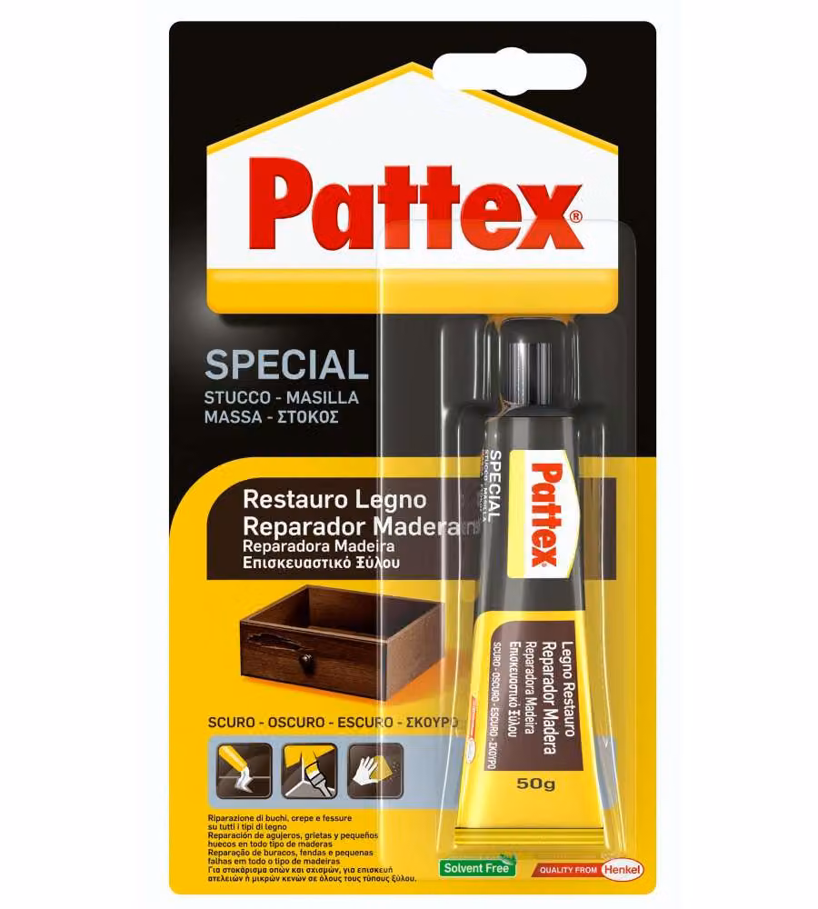 Pattex Legno Restauro Scuro 50 g