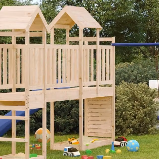 Torre da Gioco Marrone 53 x 110,5 x 214 cm Pino massello 3417208