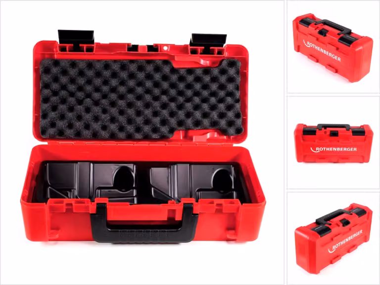 Rothenberger ROCASE 4212 con inserto per piccole ganasce di pressatura