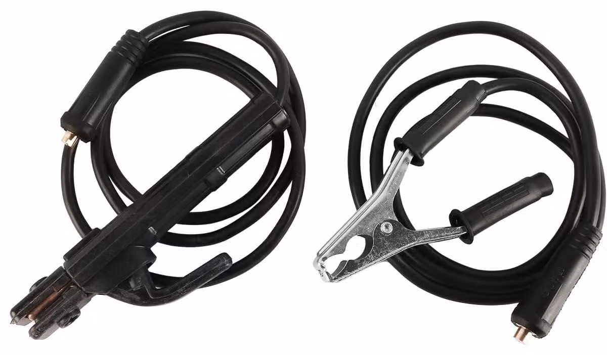 Supporto per elettrodo di saldatura da 200A con cavo da 1,5 metri, compatibile con saldatrici MIG/TIG