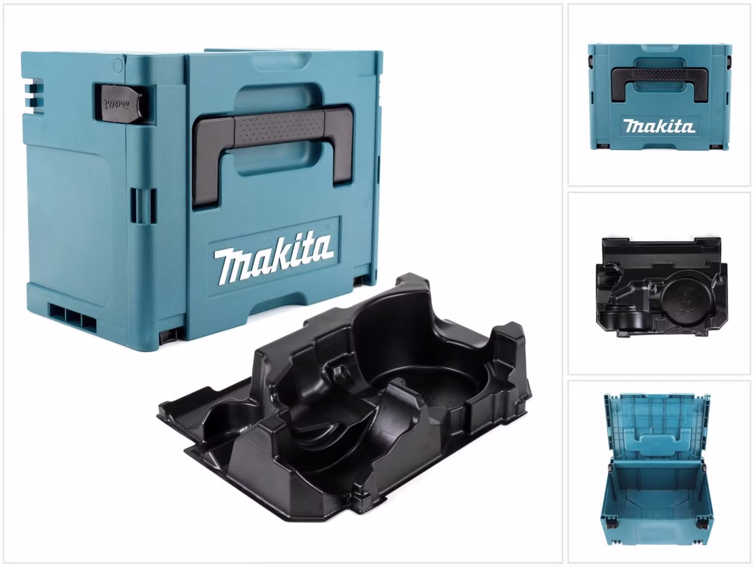 Makita Valigetta MAKPAC 3 + 1x inserto per Makita DGA 504 / 505