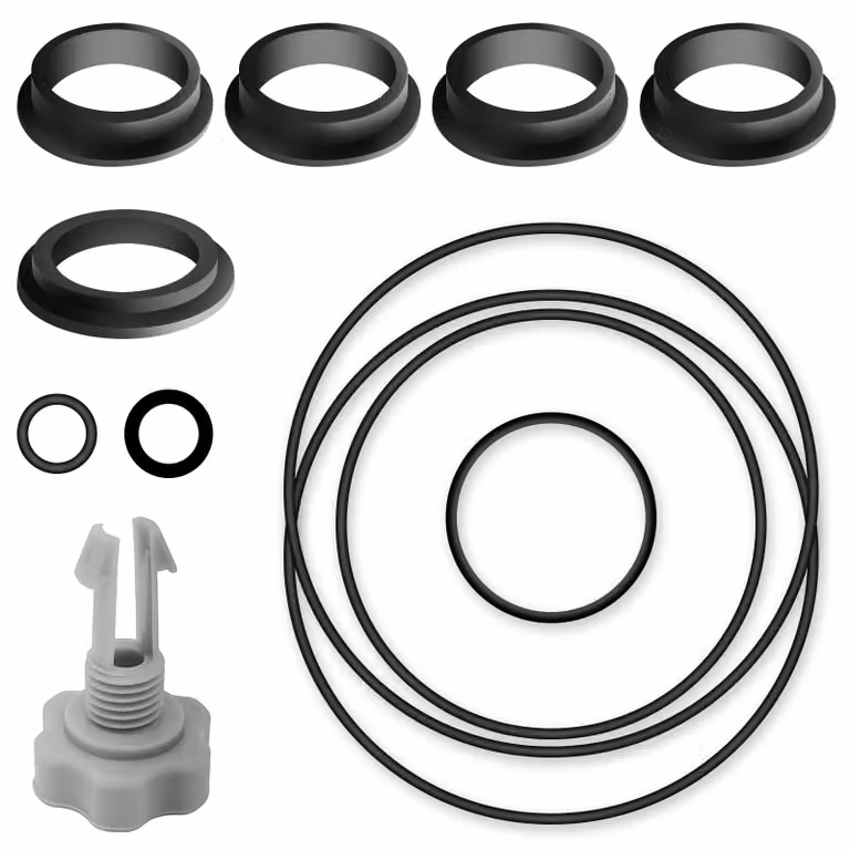 12 pompe per piscina con guarnizione, O-ring e materiali resistenti alla rottura