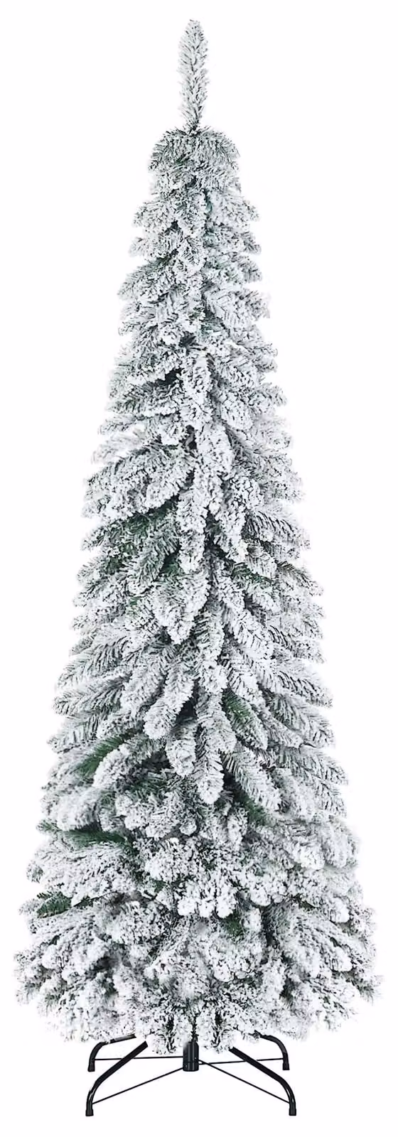 Albero di Natale Artificiale Innevato 180 cm 523 Rami Verde