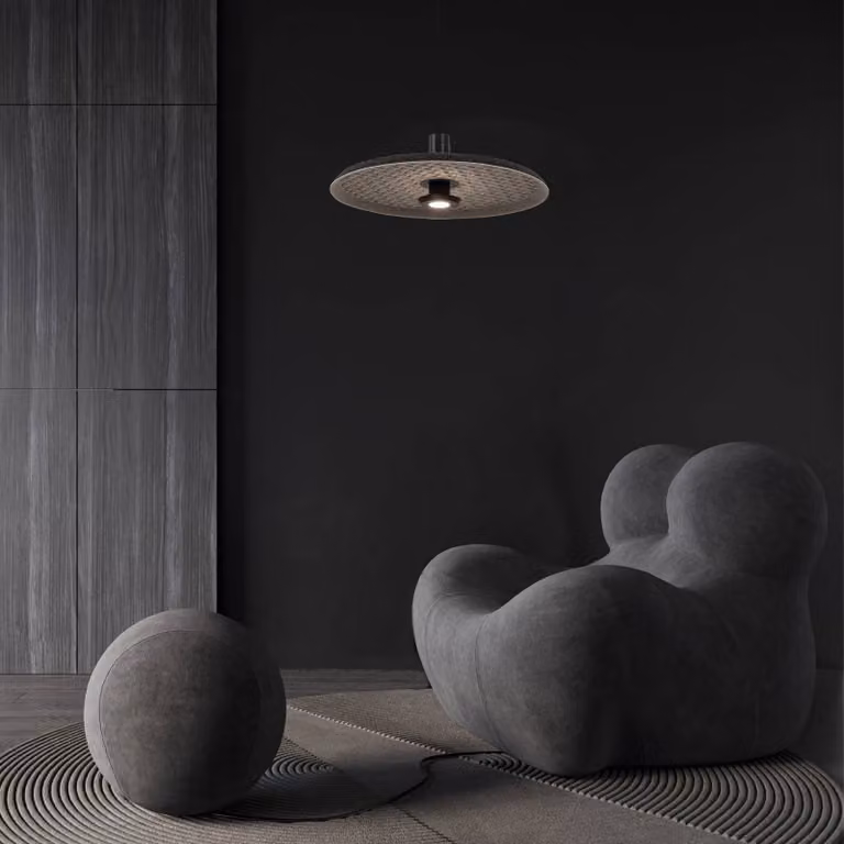 Zambelis Lampada a sospensione 25176, Alluminio / Grigio / Zincato, Soggiorno / Sala da pranzo, Metallo, Moderno, Lampada a sospensione