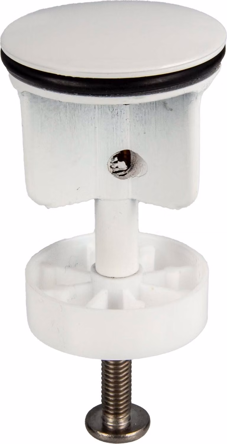 tappo eccentrico tecuro Ø 40 mm per valvola di scarico da 1 1/4 di pollice - bianco (RAL 9016)