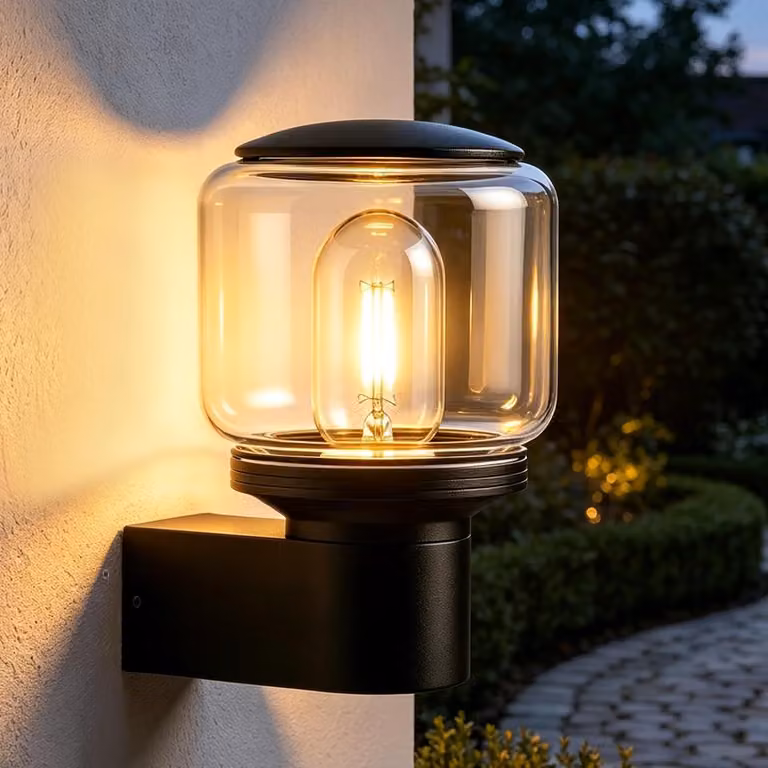 ZMH LED LuceMuroEsterna E27 IP65 resistente agli agenti atmosferici LampadaFacciata LampadaTerrazzo LampadaBalcone LuceCorridoio