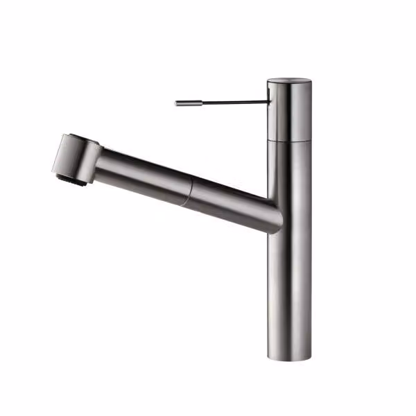 Naber KWC Ono 2 Rubinetto da cucina con tubo estraibile con getto ad alta pressione Acciaio inox