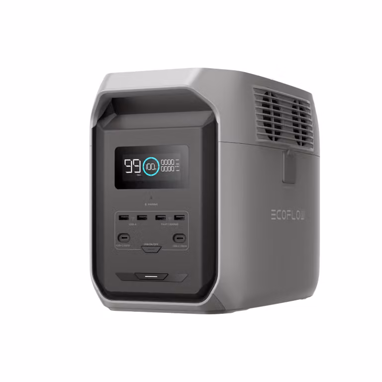 EF ECOFLOW DELTA 3 1500 Centrale elettrica portatile, batteria da 1536 Wh LiFePO4