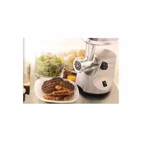 Tritacarne Kenwood MG510 in acciaio inox color argento con potenza di 450 W e insaccatore incluso – 3