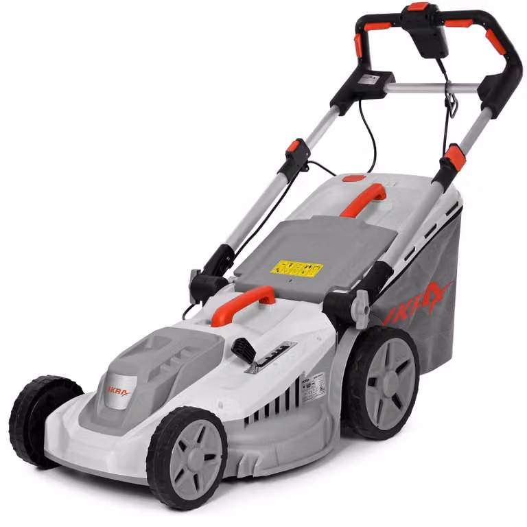 Tagliaerba elettrico, 2000 W, larghezza di taglio 43 cm, contenitore di raccolta da 50 litri