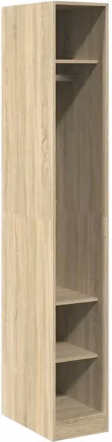 Armadio Rovere Sonoma 30x50x200 cm in Legno Multistrato CFW7589704