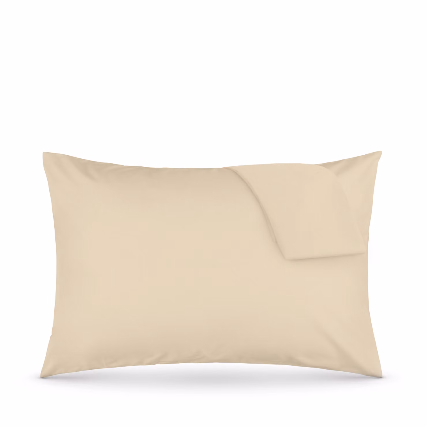Coppia di federe in cotone traspirante Kasanova beige – 2
