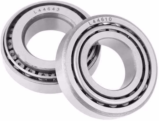 Cuscinetti a rulli conici singoli - Acciaio di alta qualità - Singola fila - Diametro interno 25,4 mm - Diametro esterno 50,292 mm - Spessore 14,22 mm - Confezione da 2 pezzi