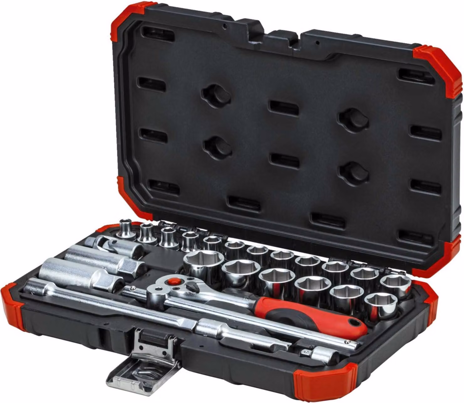 Set di chiavi a bussola rosse GEDORE 3/8" 26 pezzi 6-24 mm