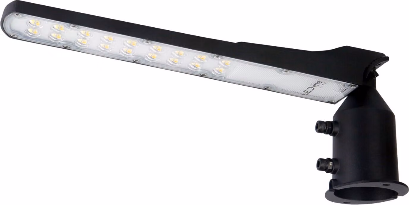 LED line LITE FLAMINGO lampione 50W | classe di protezione IP65 | luce bianca neutra 4000K | facile installazione | 5000lm, nero