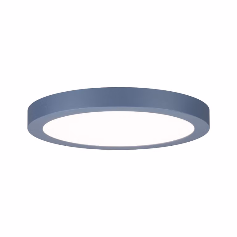 Pannello LED Paulmann Abia, forma circolare, diametro 300 mm, 22W, 2700K, tonalità grigio-blu