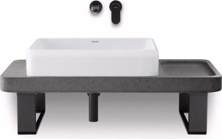 Set di lavabi Duravit Qatego 100x45x90cm, m K, console, Lavica pol.