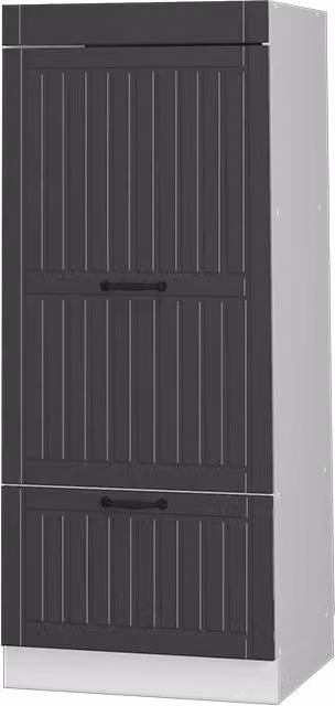 Mobile cucina dispensa Fame-Line Grigio scuro/Bianco 60 cm Vicco