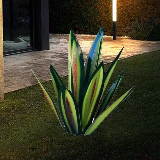 Ornamento da giardino in metallo, stile Art Déco, 35 cm