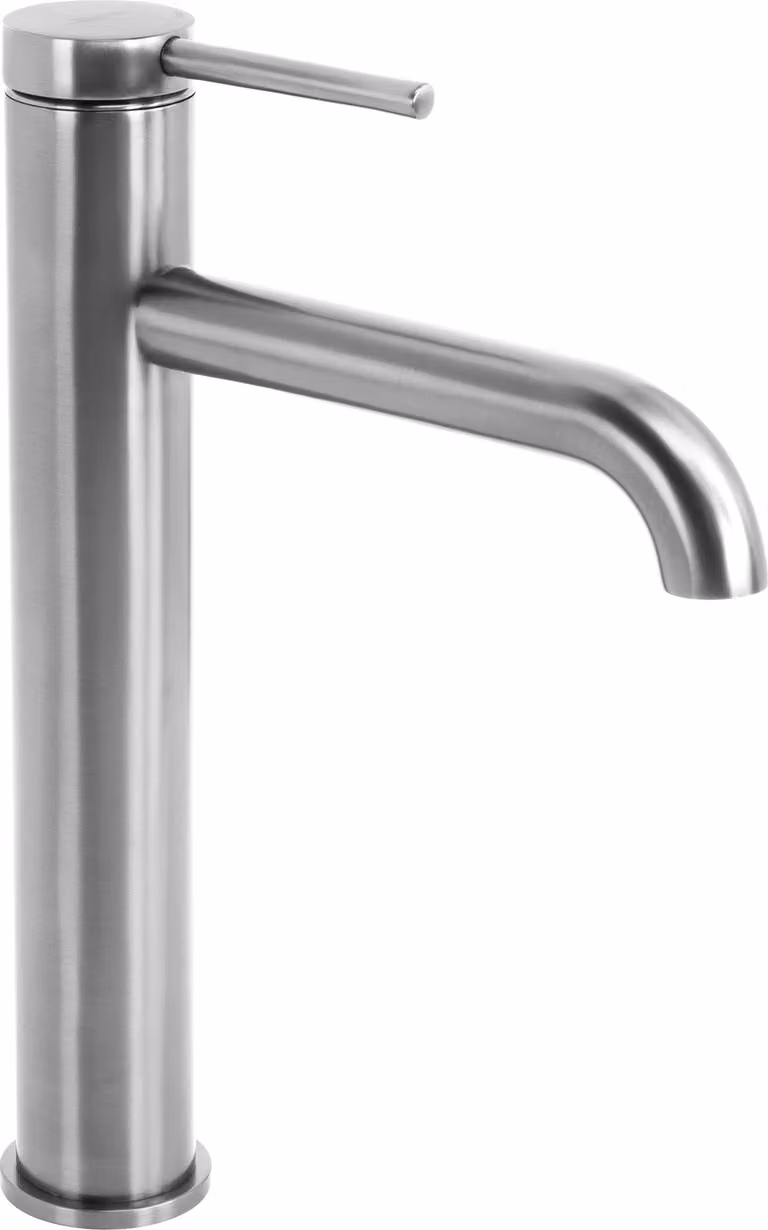 Miscelatore Lavabo REA SPOT high Brush Steel