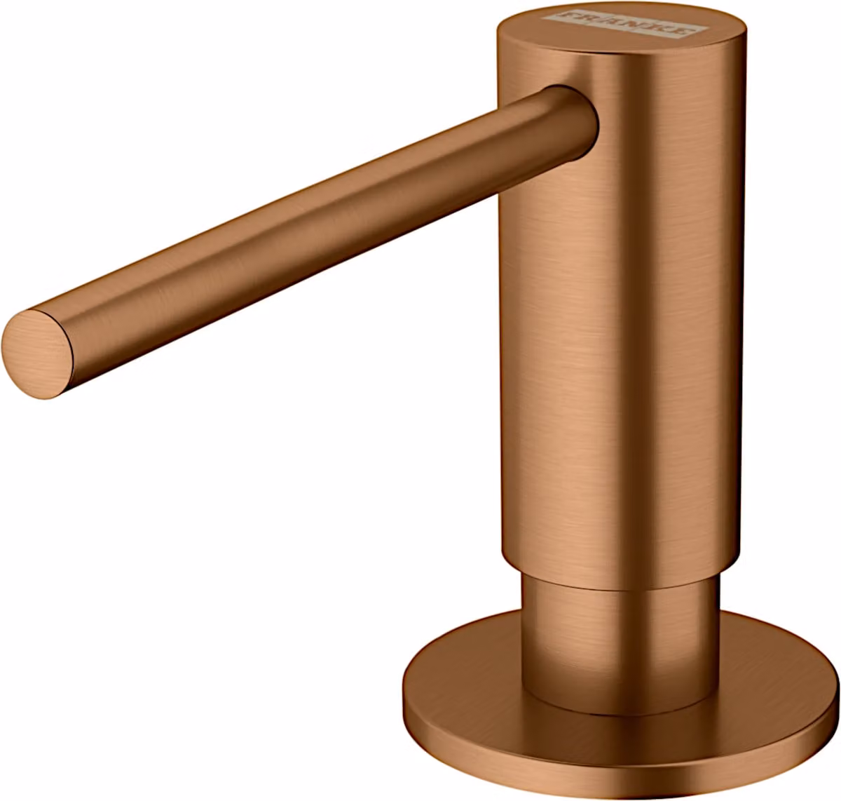 FRANKE Distributore di detersivo ATLAS in acciaio inox COPPER con volume di riempimento di 350 ml / Dispenser / Distributore di sapone / Accessori