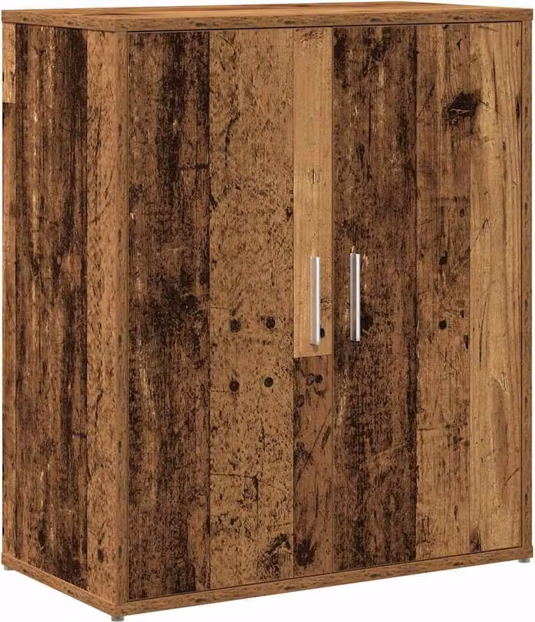 Credenza Legno Antico 60x31x70 cm in Legno Multistrato