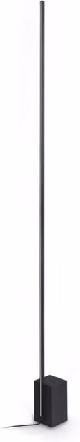 Lampada da terra LED Essence Ideal Lux, luce naturale, nera, dimmabile, H: 160.5 cm