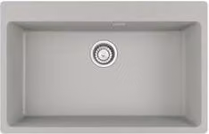 Lavello 1 vasca (78x50cm) Mrg 610 73 ftl MARIS Alluminio Opaco 114 0661 712