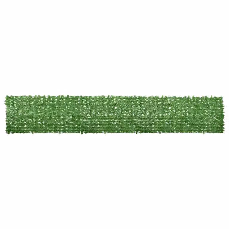 Paravento da balcone con siepe artificiale verde vidaXL L 600 cm x H 100 cm