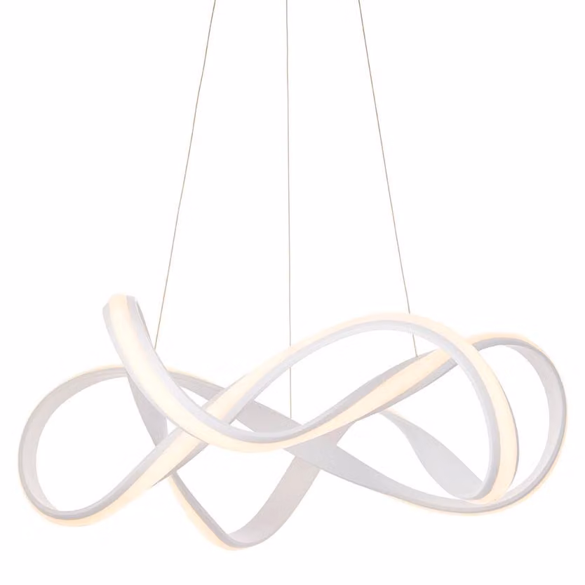 Lampada a sospensione LED SYNERGY bianca 41 W, luce calda 2900 lm, metallo, dimensioni: 120x63x63 cm, IP20, Endon