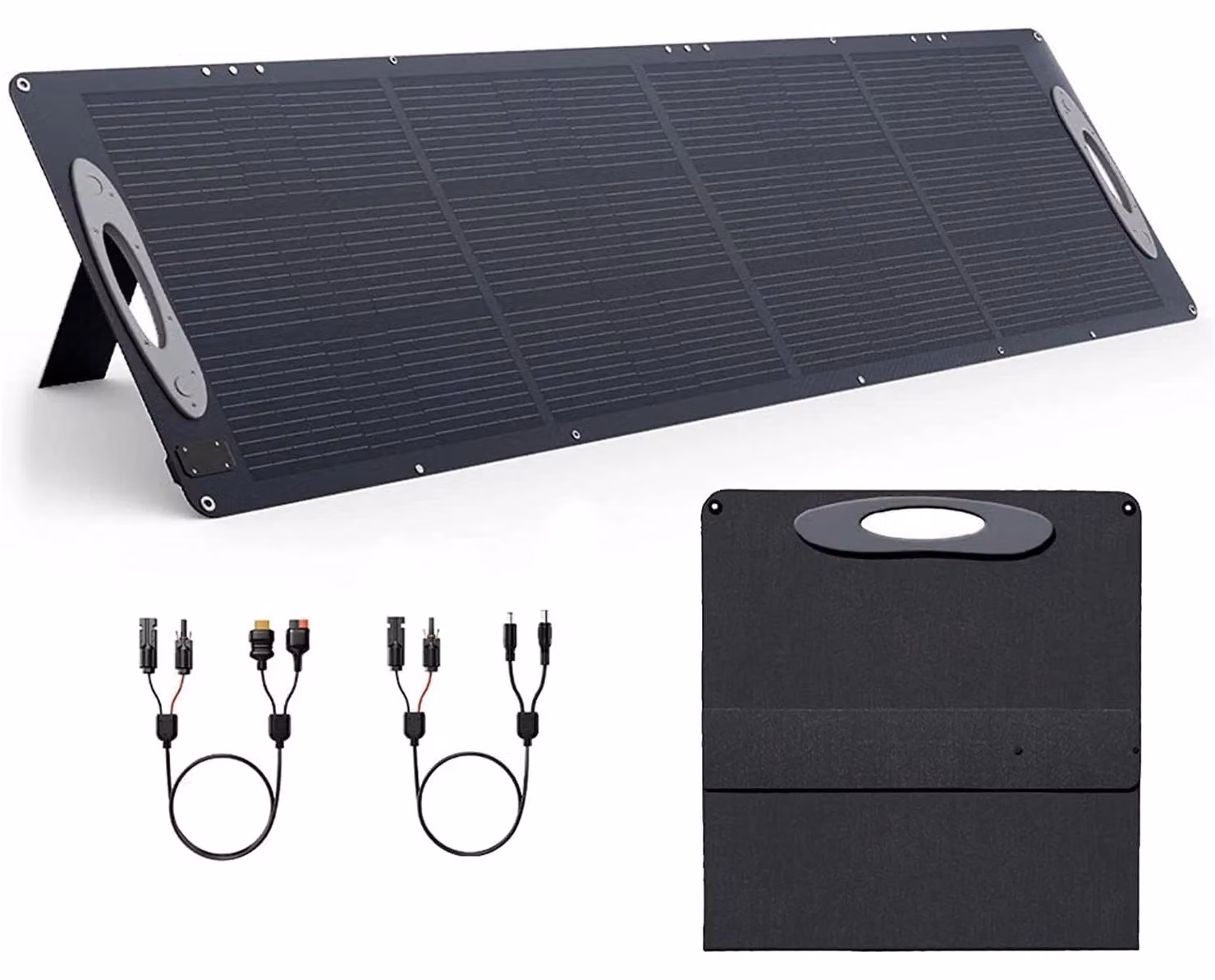 Pannello solare pieghevole - Pannello solare portatile - Sistema solare mobile - Energia solare per esterni - Potenza: 210W