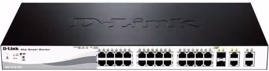 Switch D-Link DGS-1210-28/E Gestito L2/L2+ Ethernet/LAN Nero
