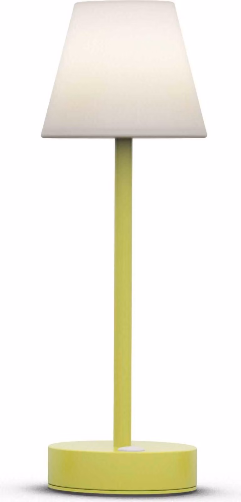 Nuova lampada da tavolo ricaricabile Garden Lola Slim 30 Lime