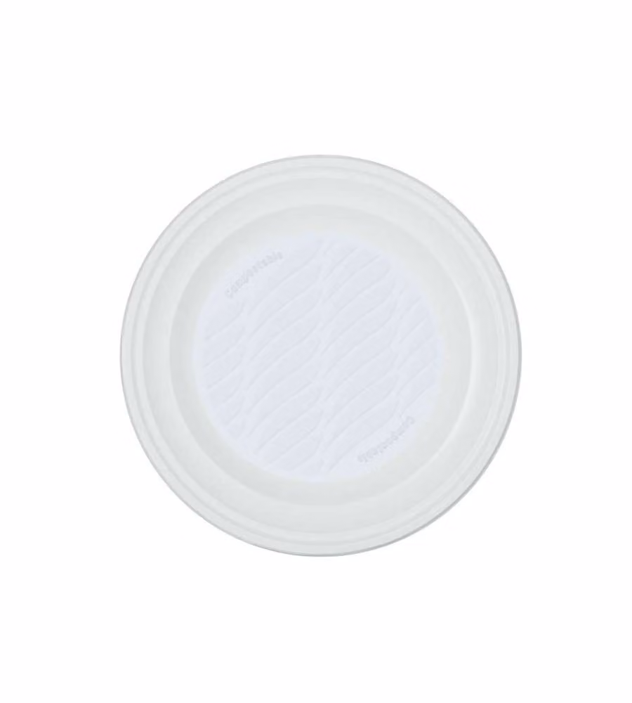 Piatto Fondo             Pz 15 Bianco Natural Bibo