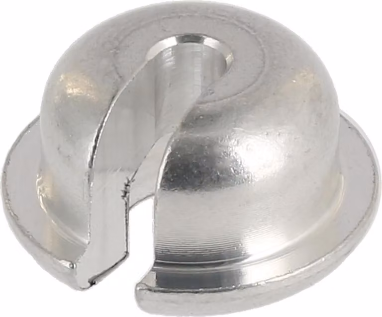Supporto per nipplo plug-in, alluminio - per MZ ES175/2, ES250/2, TS250, TS250/1, ETZ250, ETZ251