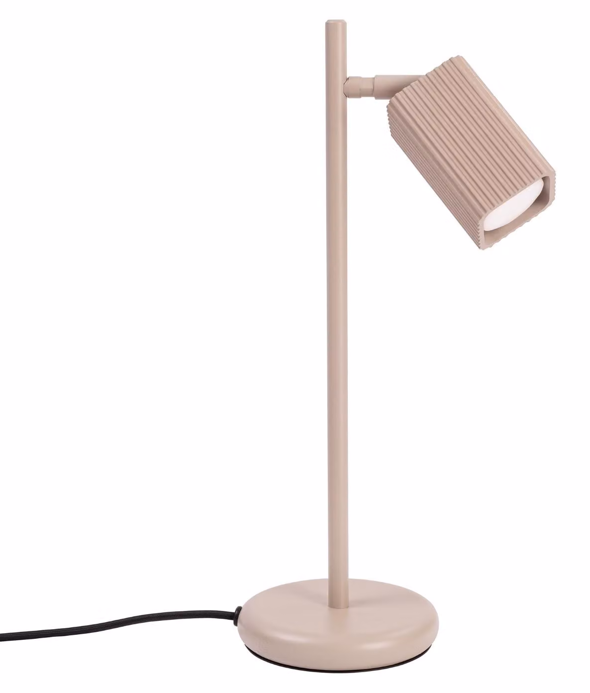 Lampada da tavolo RAYO tortora 1xGU10 10W alluminio 43x14,5x14,5cm Sollux Lighting